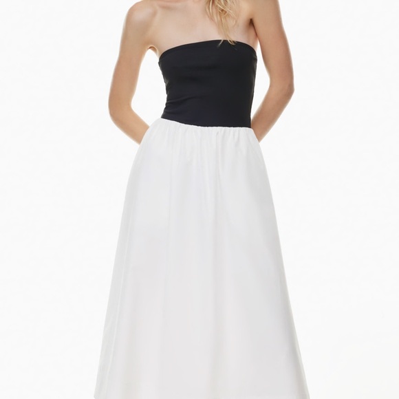Aritzia Dresses & Skirts - Babaton Fluid Poplin Dress *NWOT
